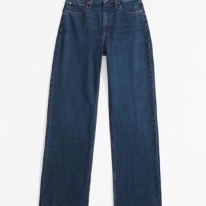 Abercrombie & Fitch Curve Love High Rise Loose Jean